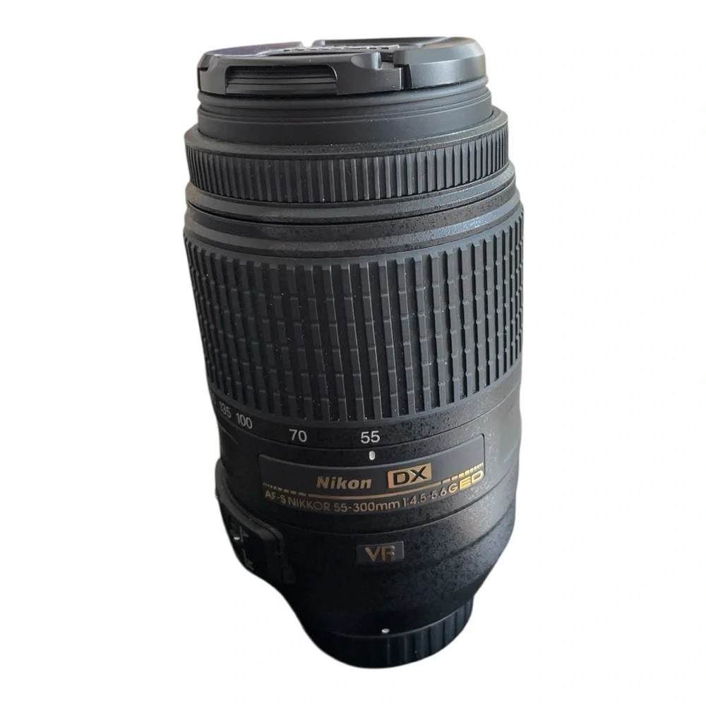 Nikon D5100 DSLR Camera Bundle with 18–55mm and 55–300mm Lenses + Accessories